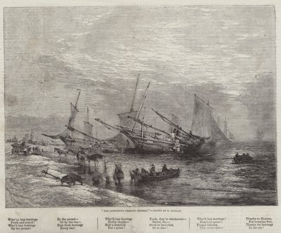La pêche au hareng de Lowestoft - Edward Duncan